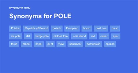 pole synonym|other words for sin.